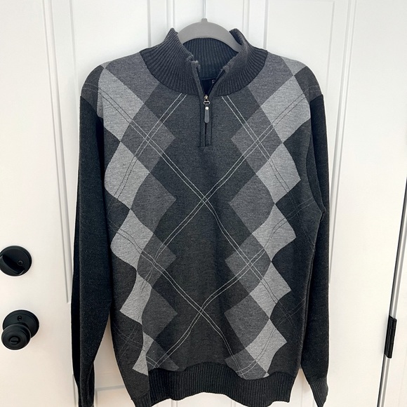 Men’s sweater gray - Picture 3 of 4